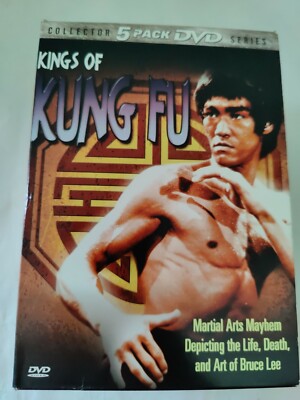 Kings Of Kung Fu Martial Arts Mayhem Life Death Art Of Bruce Lee 5 Disc Dvd Set