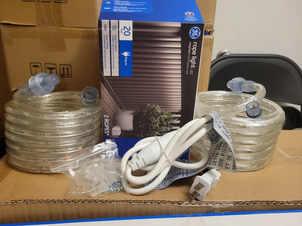 ge rope lights led soft white integrated indoor/outdoor light  - Image 4 of 4