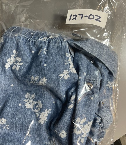 genuine kids oshkosh Denim Floral dress for girls Size 5 T - Picture 7 of 7