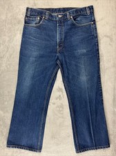 Levis 517 Jeans Mens 36x30 Blue Bootcut 100 Cotton Denim Vintage Y2K