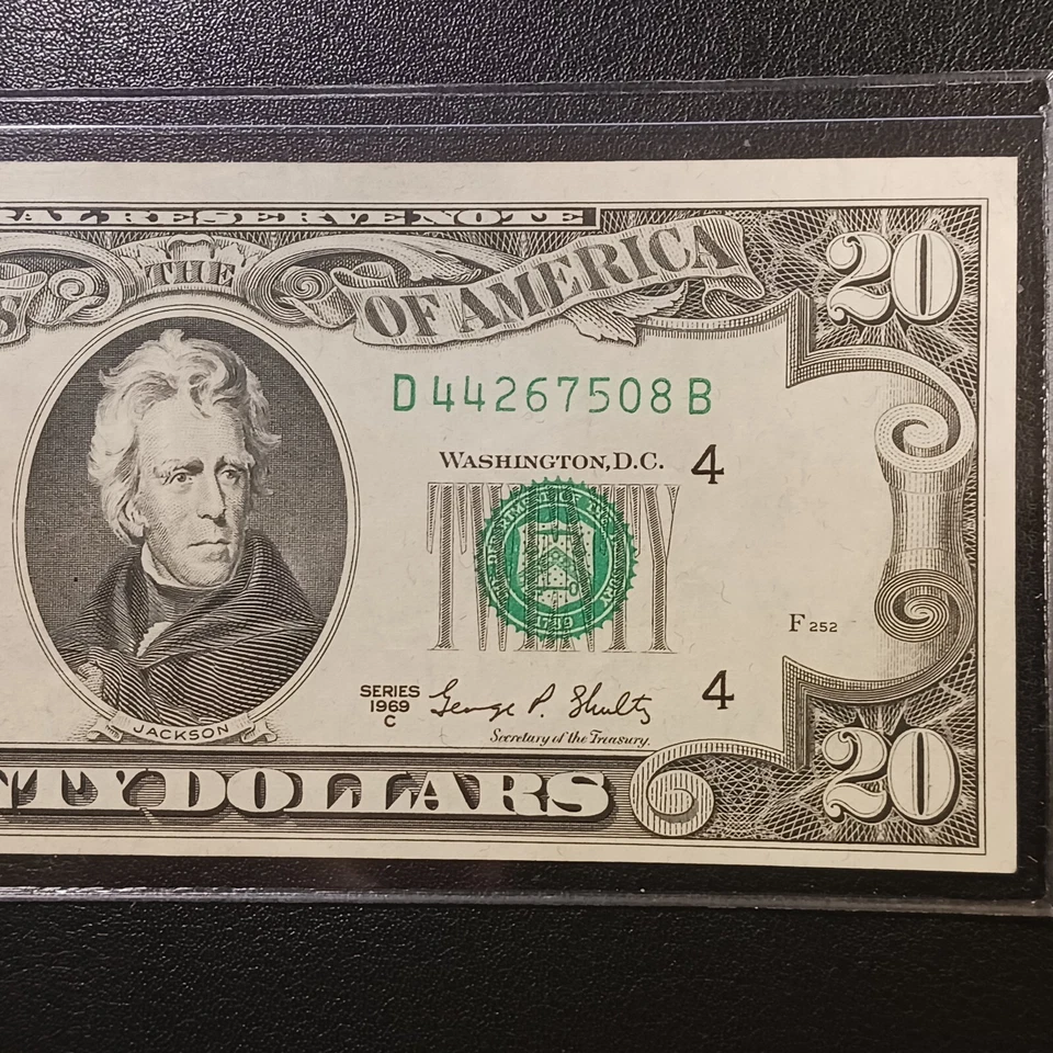1969 C (Twenty) $20  Dollar  Federal Reserve Banknote - Cleveland, OH (Nice) - Image 3 of 4