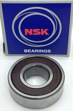 NEW NSK 6000 DDU C3 DEEP GROOVE BALL BEARING, RUBBER SEALED 15x35x11mm 6202 2RS