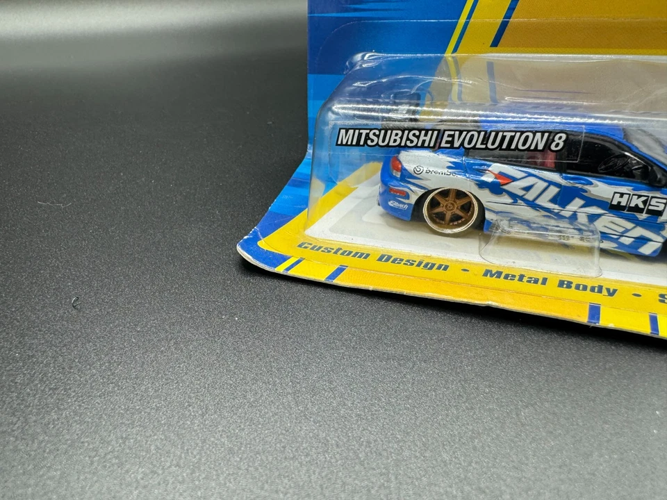 Hot Wheels Mitsubishi Lancer Evolution VIII 8 HIN 1/50 LE Chase 2008 Soft Corner - Image 3 of 4