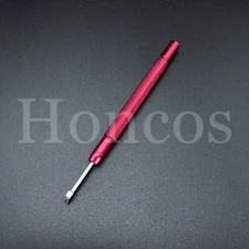Red Watch Repair Spring Bar Tool Steel Link Remover Pin Watch Hands Remover