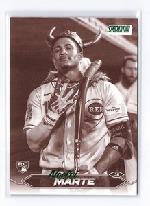 2024 Topps Stadium Club - Noelvi Marte #13 Sepia (RC) Rookie Reds