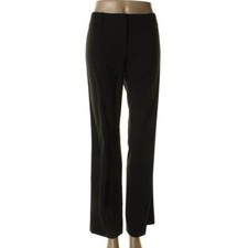 BOSS HUGO BOSS Brown Stretch Flat Front Solid Dress Pants Trousers Inseam 32, No