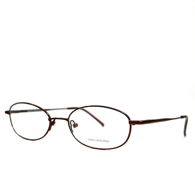Unbranded WM 5025 BR Brown Eyeglasses Oval Full Rim Frames 50[]18 135 mm B2