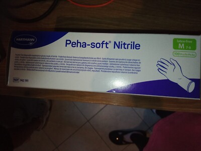 Peha Soft Handschuhe Nitril Latexfrei 6 Packungen Größe M