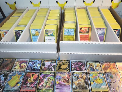 The Best Pokemon 500 Card Lot - Full Art Included, Ultra Rares for Teens and Adu
