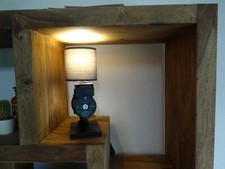 Tischlampe Heizung Vintage Shabby Chick Steampunk Recycling Stehlampe