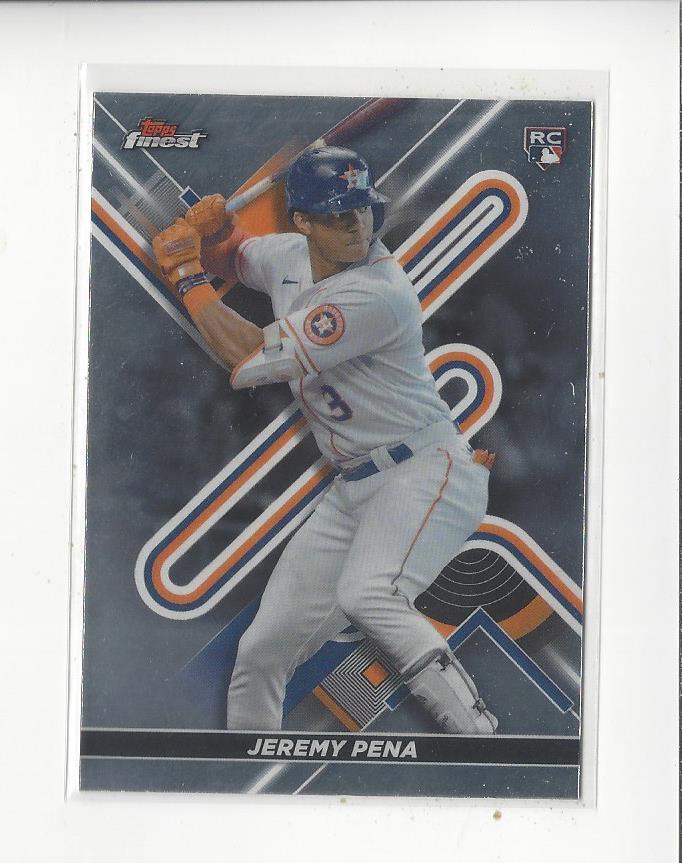2022 Finest #9 Jeremy Pena RC Rookie Astros