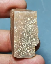 Raw Natural Golden Rainbow Lattice Sunstone Freeform Reiki Stone Healing