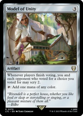 x1 Model of Unity R MTG Commander: The Lord of the Rings: Tales of Middle-Earth 