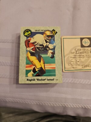 1991 Classic Draft Picks Football Premiere Edition Set  198402/365000 Sets