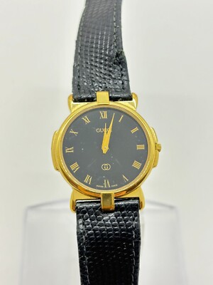 【電池交換済】グッチ GUCCI 腕時計 3400L ゴールド ブラック Gucci 3400L Black Women's Watch for sale online | eBay