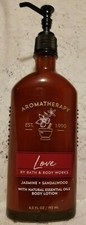 BATH  BODY WORKS Aromatherapy LOVE JASMINE  SANDALWOOD 6.5oz BODY LOTION NWT