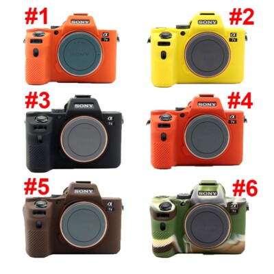 For Sony A7 II A7R II A7S II Camera Bag Soft Silicone Rubber