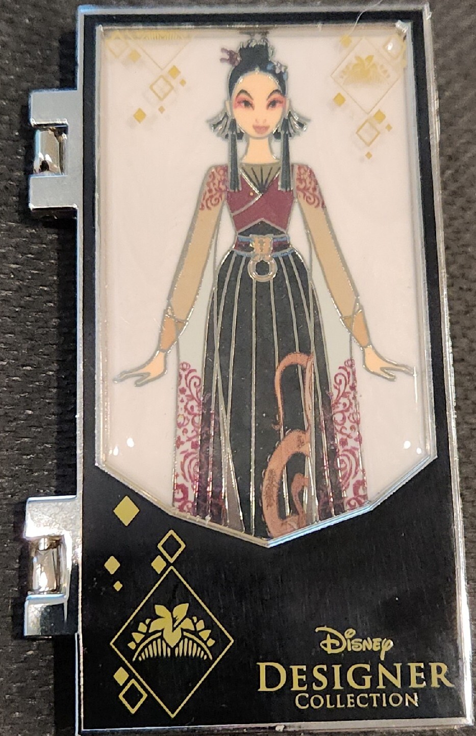 Disney Pin MULAN PRINCESS DESIGNER COLLECTION AP Sample Artist Proof LE 00074