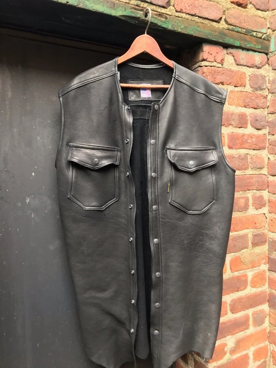Deerskin Shirt Two Top Pockets Two Inside Pockets With A Raw
