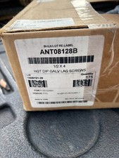 1/2 x 4" lag screws galvanized hex head  25 