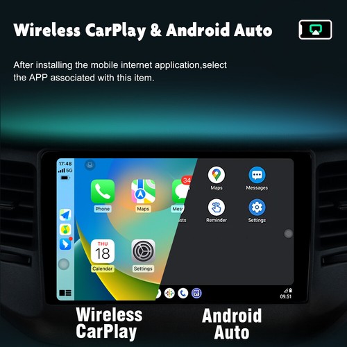 Für Toyota IQ Scion 2008-2016 4+64GB 9"Android 13 Autoradio GPS Navi Carplay - Bild 5 von 9