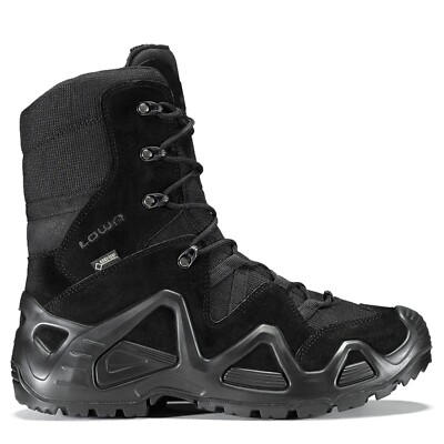 LOWA 3105320999 Men's Zephyr GTX Hi TF Black WP Tactical Duty Boots Shoes