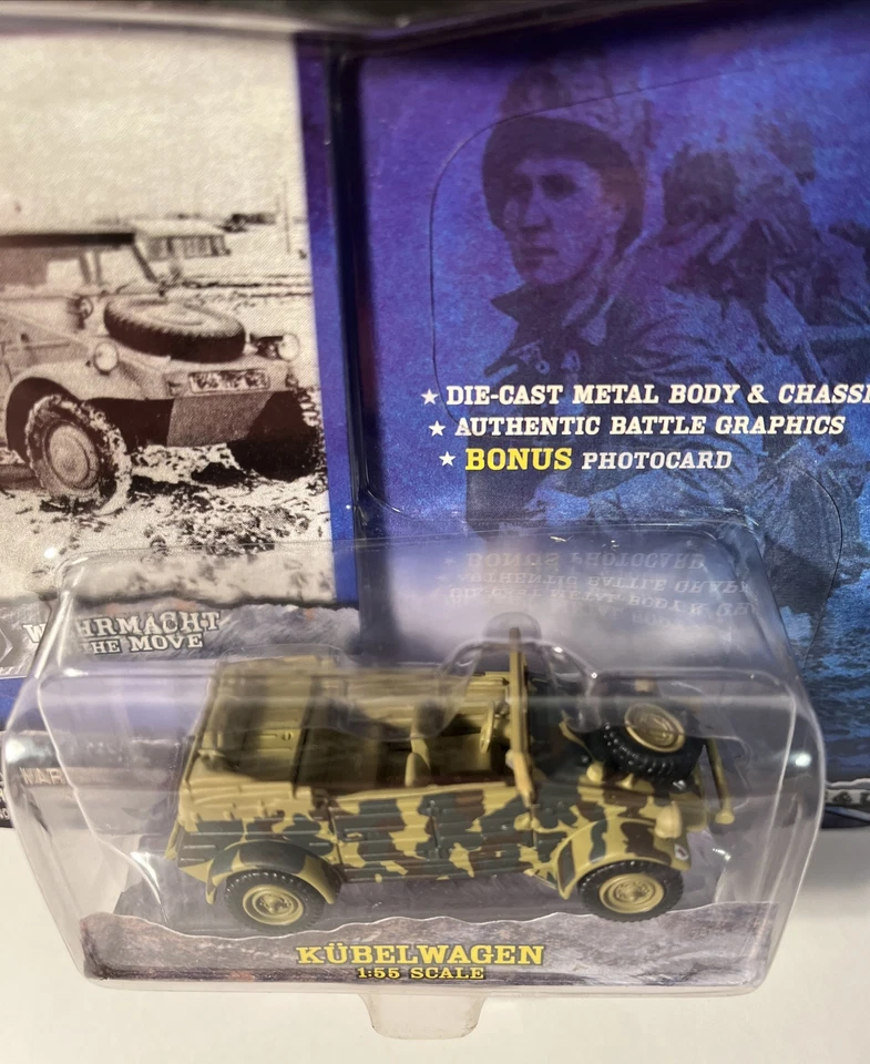 Johnny Lightning Military Muscle WWII German Kubelwagen #6 1:55 Scale (B16) - Image 2 of 3