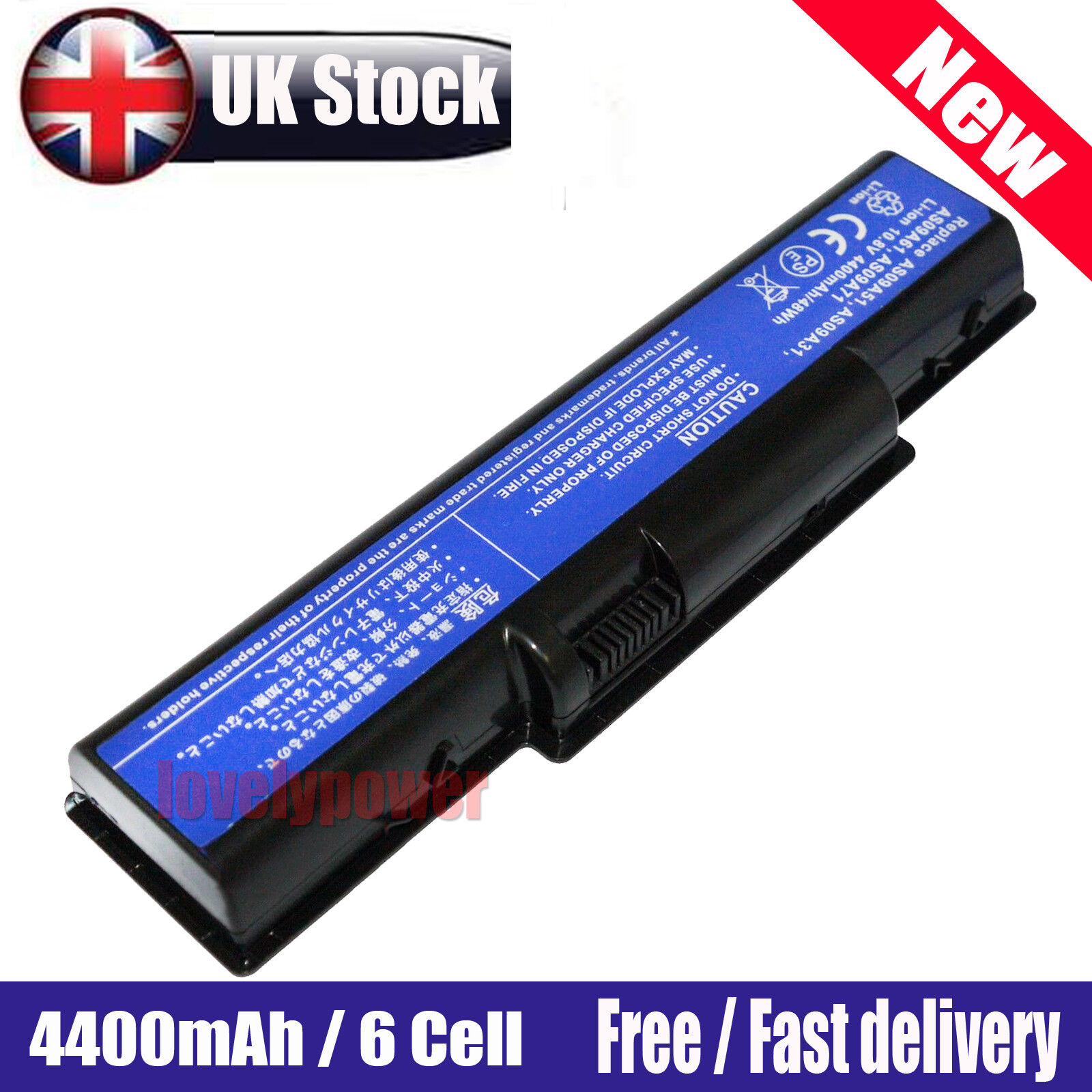 Battery For Acer Aspire 4732z 5332 5516 5517 5532 5732z 5534 As09a31 As09a41 For Sale Online Ebay