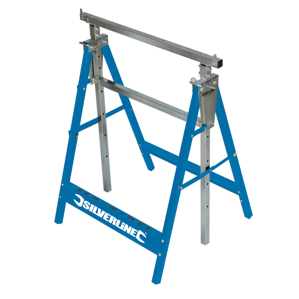 GI7234 TS632 Silverline Pesante Cavalletto 150kg in Legno Banchi da lavoro
