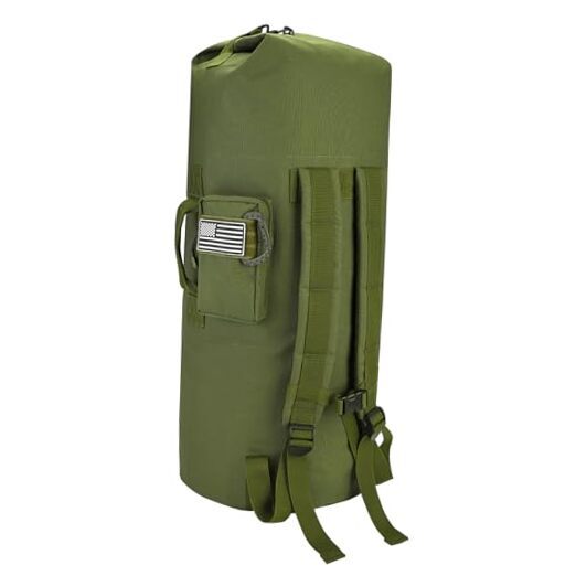 Backpack Straps For Duffle Bag Military Duffle Bag, 110L Extra