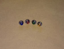 Moto Guzzi Dash Indicator Idiot Light LENS SET 750 Ambassador 850 Eldorado