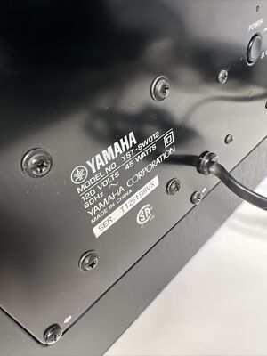 Yamaha RX-V363 Receiver + YAMAHA YST-SW012 Subwoofer 6PC | eBay