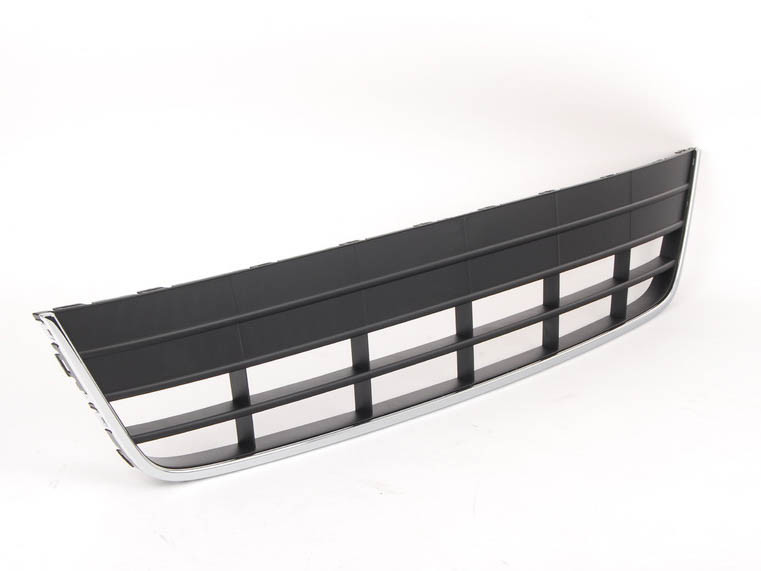 VW TIGUAN Front Center Lower Grill Black Chrome 5N0853671B 82V NO