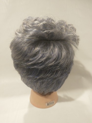 Motown Tress Kanekalon Womens Ladies Wig Japanese Origin Hair Piece Blue White - Picture 13 of 16