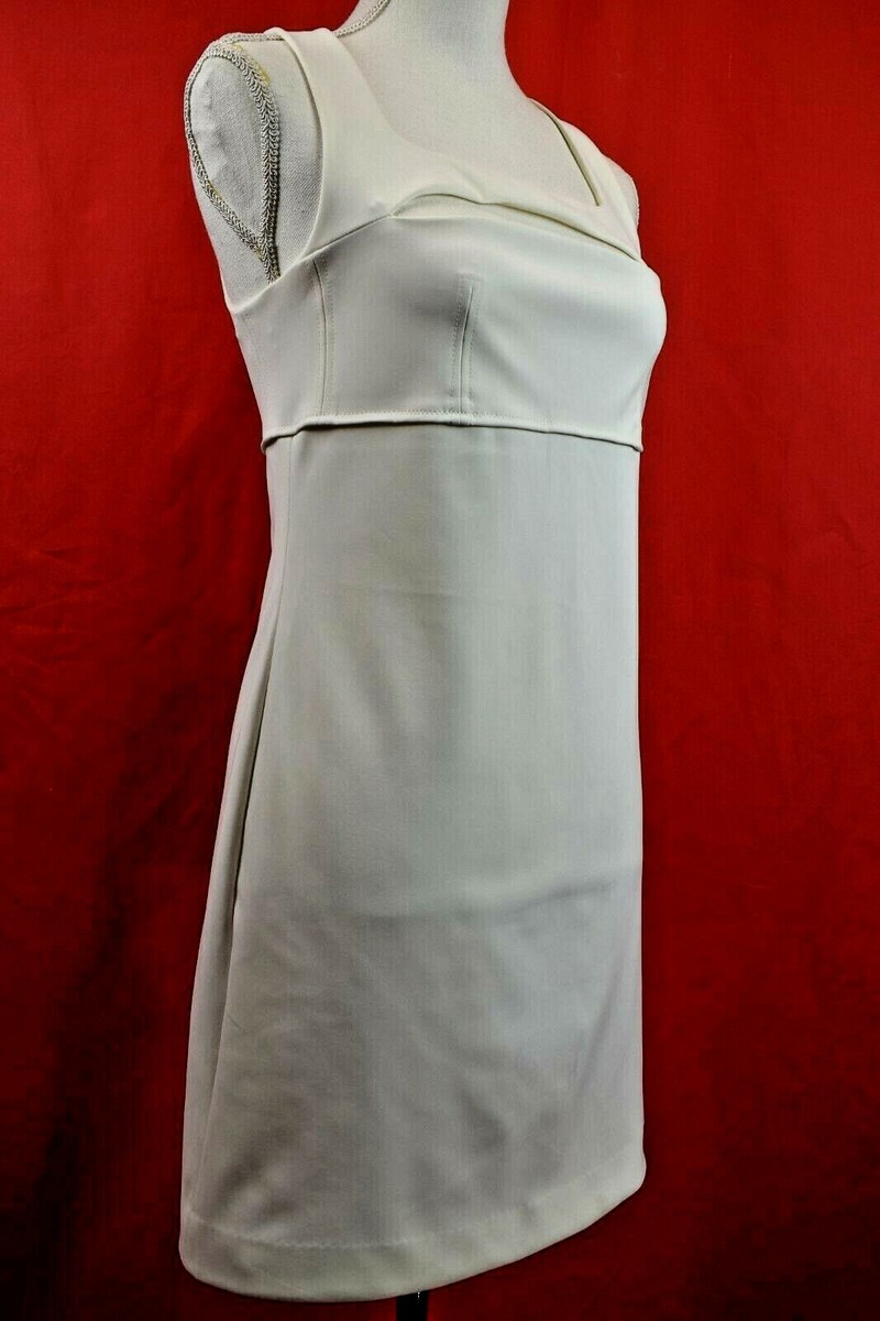 【BALENCIAGA】SEMI FITTED DRESS IN DIRTY WHITE Women's Semi Fitted Dress in Dirty White | Balenciaga US
