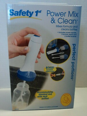 Safety 1st Power Mix & Clean Mixes Formula And Cleans Bottles, Fast, Free Ship