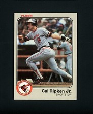 Cal Ripken 1983 Fleer (HOF) Baltimore Orioles #70 NM-MT