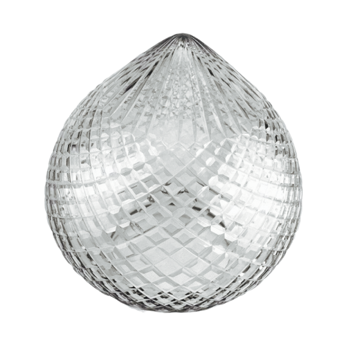 Large Crystal Cut Acorn Light Shade with 154mm Fitter Neck - Picture 3 of 3
