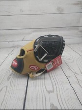 Rawlings 10 Inch Tan and Black Tee Ball Glove Right Handed WPL10CBSG