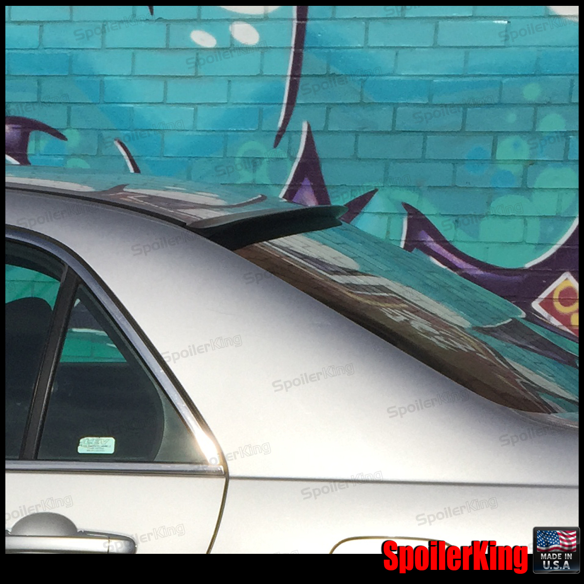 Combo De Spoilers Para Honda Accord 2003-05 (4 Puertas): Techo Trasero + Labio De Maletero – SpoilerKing