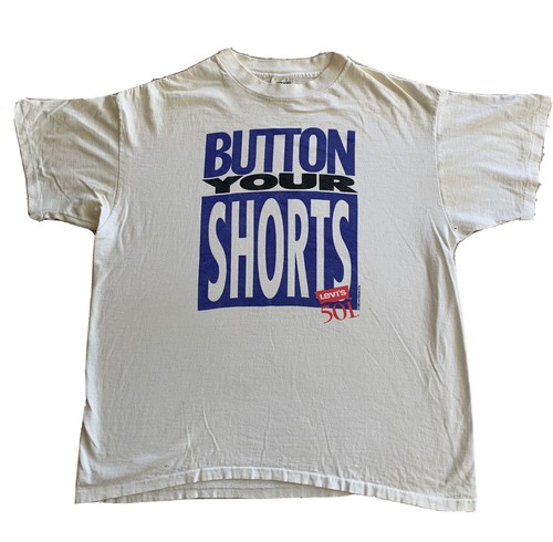 Vintage Levis 501 Promo 90's T shirt OG 
