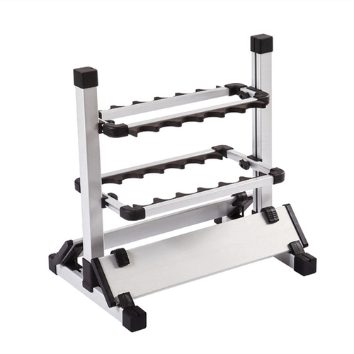 Support Pour Cannes à Pêche Véhicule - Capacité 6 Cannes, Réglable 34-57 Cm, Robuste #R024