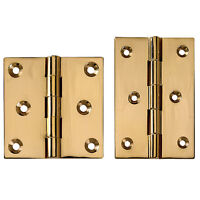 Polished Brass Fixed Pin Hinges 2-1/2 Lx 2-1/2 W on sale Polished Brass Fixed Pin Hinges 2-1/2 Lx 2-1/2 W on sale