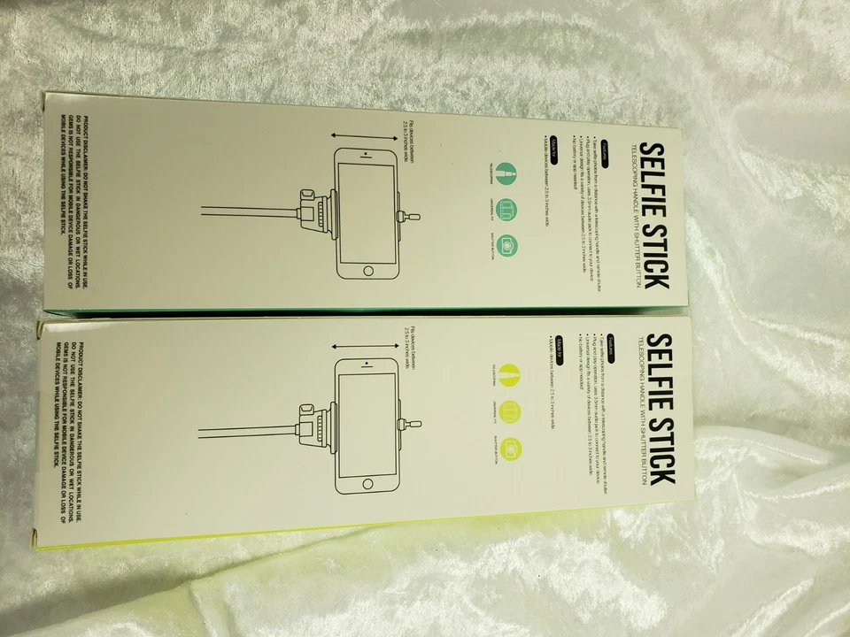 GEMS Selfie Stick Monopie Obturador Remoto para iPhone, Galaxy y más Juego de 2 Foto 2 de 2