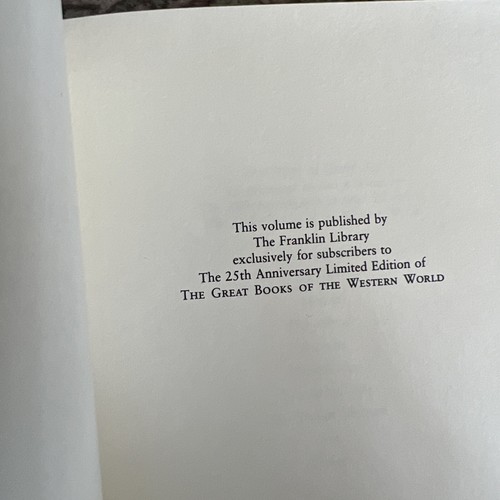 THE PLAYS OF EURIPIDES 2 VOLUME SET Franklin Library 25th anniversary the great - Foto 10 di 11