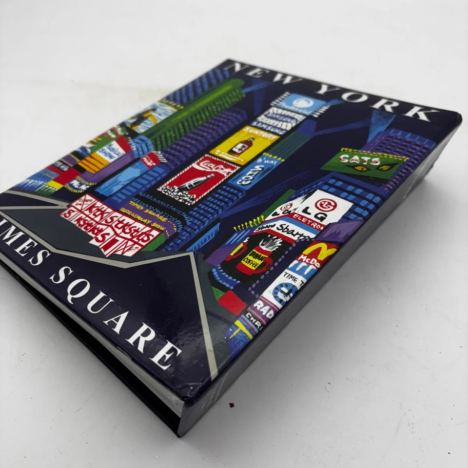 Álbum de fotos New York Times Square tapa dura diseño paisaje urbano contiene fotos 4x6 Foto 4 de 4