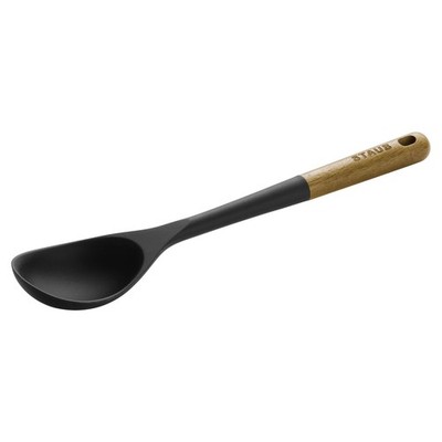 STAUB Serving Spoon, Great for Scooping 1 Pack, Matte Black - Spoon 