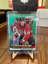 2013-14 Panini Prizm Cameron Schilling Green Refractor Rookie #294 Capitals