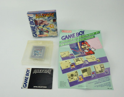 Nintendo Game Boy   Alleyway   OVP + Anleitung + Inserts   Komplett  