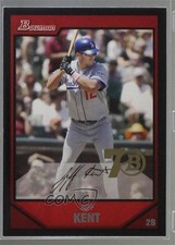 2017 Bowman 70th Anniversary Buybacks Gold Jeff Kent #2007-147 1u6